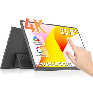 <span class=keywords><strong>Monitor</strong></span> <span class=keywords><strong>Portatile</strong></span> <span class=keywords><strong>Touch</strong></span> Ultra-Sottile OEM da 23,8 Pollici 4K con Pannello IPS USB-C per Gaming, Display Esterno per Laptop, PC, Smartphone, LCD con Altoparlante - Product Image 1