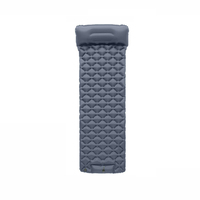 Matelas de plage gonflable portable avec logo personnalisé pour les voyages et la randonnée, tapis de camping pliable en TPU
