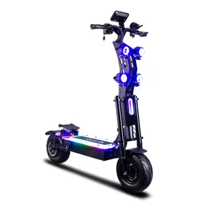 Eu Uk Warehouse Yoloca Viper 2 Wheel Electric Scooter Battery 48V 72V 8000W Big Wheels Accessories Parts Price