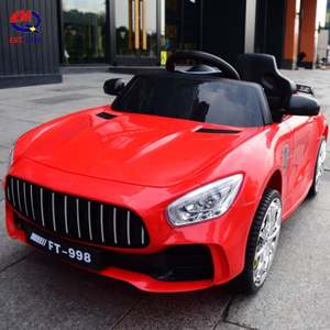 Mobil baterai Remote Control listrik bayi murah baru olahraga Mini anak dua kursi untuk anak-anak mainan berkendara mobil - Product Image 3