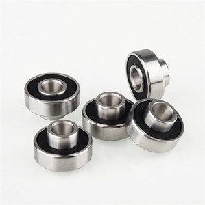 Sfere A Gola profonda Cuscinetto A Sfere <span class=keywords><strong>608</strong></span> Cuscinetti Cuscinetti di Skateboard Costruito in Distanziatori - Product Image 2