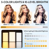 Kit d'éclairage pour téléphone Newmowa, très vendu, pour vlogging, tournage vidéo, mini lumière LED de remplissage avec éclairage photographique pour appareil photo
