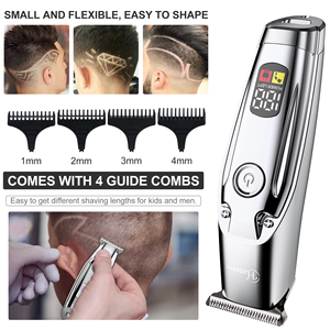 Cortador de pelo inalámbrico de alta gama para hombre, nuevo producto de corte de pelo masculino, curvado y privado, sin cable, profesional, publicitado en <span class=keywords><strong>Tv</strong></span>, envío directo - Product Image 4
