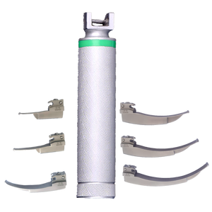 Laringoscópio de Fibra Óptica Laringoscópio Hospital reutilizável Anestesia laringoscópio conjunto para intubação das vias aéreas pediátrico e adulto - Product Image 1