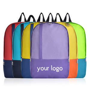 Training Tutorial <b>School</b> Bag Printed logo Primary <b>School</b> <b>Backpack</b> With Reflective Custom Printed logo - Product Image 1
