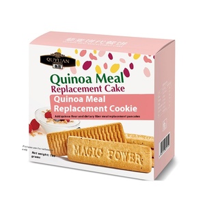Biscuits de remplacement de repas au quinoa croustillants personnalisables 25g, collation riche en fibres, OEM directement du fabricant de confiance - Product Image 4