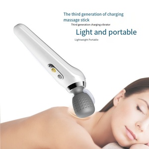 Rechargeable Handheld Muscle Vibration Fitness <b>Massager</b> Body Stimulation Massage Stick for Beauty Equipment - Product Image 3
