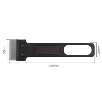 Accesorios para impresoras 3D: Kit universal de cuchillas raspadoras de repuesto para plataformas calientes (Hot Bed) de la serie X1, P1, A1.