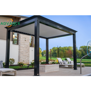 Pergola à lames en aluminium de haute qualité, pavillon extérieur moderne pour <span class=keywords><strong>terrasse</strong></span> <span class=keywords><strong>et</strong></span> jardin - Product Image 2