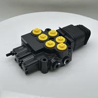 Katup Hidrolik Multi Arah Dua Bagian Yikaide M45/2D1 ISO 1179-1 untuk Excavator Loader