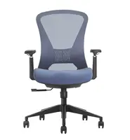 OEM büro sandalyeleri 3D ayarlanabilir naylon kol dayama tam fileli sandalye Sillas çin alüminyum ofis mobilyaları Modern koltuk, kalıplı köpük