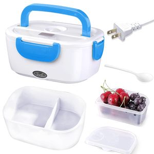 Lonchera Eléctrica Portátil de Acero Inoxidable, Calentador de Alimentos 110V 220V para Uso en Casa y en el Auto - Product Image 1