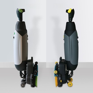 Fregadora <span class=keywords><strong>de</strong></span> Pisos Eléctrica Vertical con Diseño Plegable para Fácil Transporte y Almacenamiento - Product Image 5