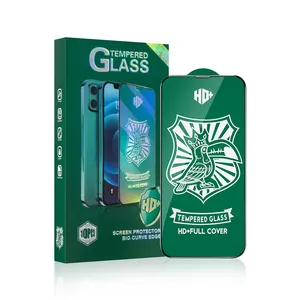 Usine en gros vert Toucan HD + 0.4mm 3D grand verre trempé incurvé pour infininx hot 11 mate protacter protecteur d'écran
