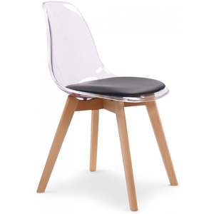 Sillas Tulipán de Plástico Transparente Acrílico PP para Comedor, Estilo Nórdico, Fabricación en Fábrica, Venta al Por Mayor, Económicas - Product Image 3