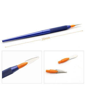 Set di Strumenti Personalizzati per Scultura in Cera e Gesso per Laboratorio Dentistico, Coltello da Scultura in Acciaio Inossidabile Manuale Classe I per la Salute - Product Image 6