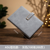Bloc-notes magnétique A5 personnalisé pour conférences, bloc-notes minimaliste pour le bureau, bloc-notes épaissi pour les affaires, personnalisable avec impression de logo