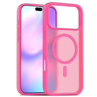 Pour iPhone 17 Air Case Transparent TPU PC Antichoc Magnétique Clair Housse de Téléphone Portable pour iPhone 15 16 17 Pro Max