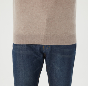 2025 Новое поступление зимняя мужская мода Водолазка высокого качества 90% мериносовая шерсть 10% кашемир большие размеры свитер с высоким воротом - Product Image 3