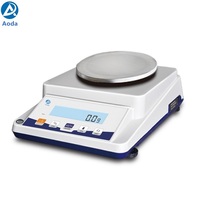 Balance analytique électronique de laboratoire Aoda AD310-1B 310g 0,1g avec écran LCD blanc, répétabilité 0,2mg, calibrage automatique