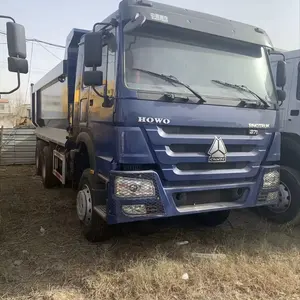 2022 chinesischer Sinotruk Howo zweihändig blau 6x4 50 Tonnen mit niedrigstem Preis Mülltruck zu verkaufen