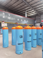 Cylindre de gaz acétylène C2H2 pour soudage 2024, prix élevé, cylindre haute pression ISO 4 mm, 3 litres, gaz industriel, 150-300 bars, 40L, 250 mm
