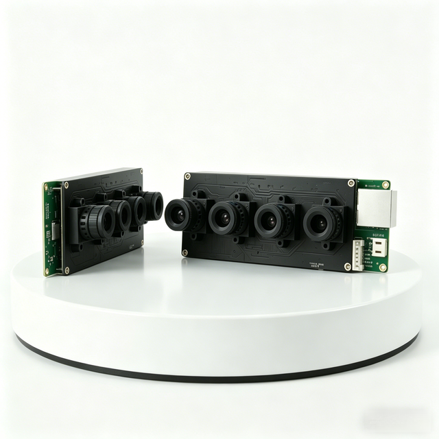 Embedded Multi-Sensor Camera for Depth Perception