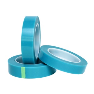 2-nhiệt độ cao chịu nhiệt màu xanh Polypropylene phim cao su tự nhiên không có dư mopp đóng đai ràng buộc băng dính - Product Image 3