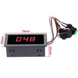 Pwm DC điều khiển động cơ ban phát triển 6V-30V 5A 240W 16KHz PWM tần số hiển thị kỹ thuật số dẫn điều chỉnh tốc độ - Product Image 4