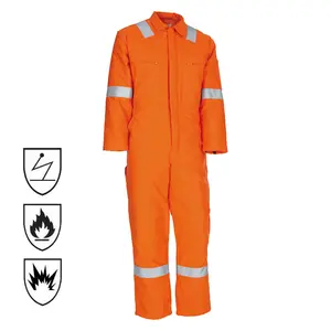 อุปทานโรงงาน Aramid Nomex โดยธรรมชาติเปลวไฟทนเสื้อผ้าความปลอดภัยอุตสาหกรรมเหมืองแร่สวมใส่ทำงาน