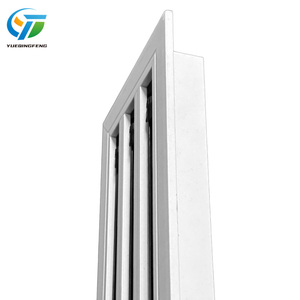 Thiết kế hiện đại không khí lưới tản nhiệt Trần diffusers cho HVAC tuyến tính thông gió kênh nhựa diffusers cho ống dẫn không khí điều hòa - Product Image 6