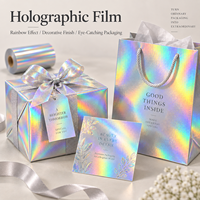 Film BOPP Mat Zodiac Glow pour Emballage de Boîtes, Emballage de Gâteaux, Impression, Film de Laminage Thermique Brillant, Film de Laminage