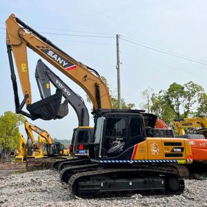 รถขุดมือสองจากโรงงาน มีสินค้าในสต็อกพร้อมขาย รถขุด sany sy215c รุ่น SY215 รถขุดไฮดรอลิกแบบตีนตะขาบ เครื่องจักรก่อสร้าง - Product Image 1