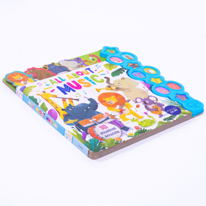 Libro de sonido interactivo bilingüe, 10 botones de elevación de solapas que revelan sonidos de animales, sonido de animales, cartón duradero hecho por <span class=keywords><strong>Peekaboo</strong></span> - Product Image 1