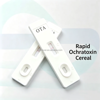 Kit de test rapide de l'ochratoxine A (OTA) – Détection de mycotoxines par flux latéral à l'or colloïdal pour céréales, aliments, maïs, blé, riz – Test de sécurité alimentaire