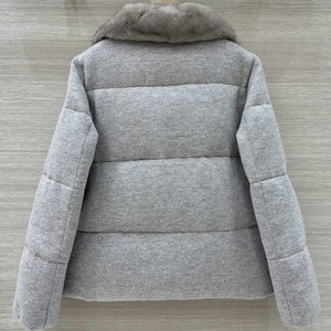 <b>Women</b> Cropped Down <b>Jacket</b> <b>Lightweight</b> Quilted Puffer Coat Warm Hooded Winter Short <b>Jacket</b> - Product Image 2