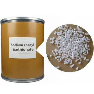 Grosir surfaktan kualitas kosmetik SCI 85% Sodium Cocoyl Isethionate dengan HS kode 3402390000 bubuk SCI