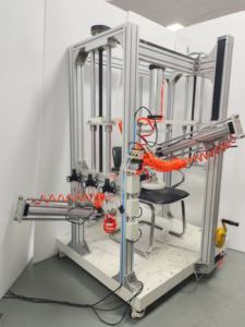 Testeur de fatigue de chaise EN 1728 |   Machine de durabilité des accoudoirs et des dossiers |   pour les essais de mobilier de bureau - Product Image 2