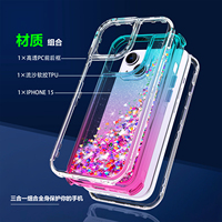 QY Luxe 3-en-1 pour 16 PC + TPU Antichoc Mobile Phone Case avec Phone Grip Street Fashion Design Échantillon Gratuit