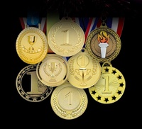 Médaille personnalisée de la jeunesse américaine Foot Ball en métal doré