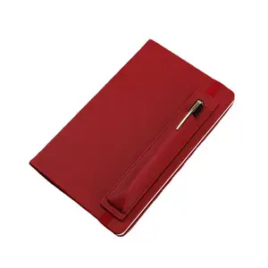 2023 nóng bán ánh sáng sang trọng văn phòng kinh doanh bút Túi da notepad Hộp Quà Tặng thiết lập biểu tượng tùy chỉnh dây đeo Sticker lõi máy tính xách tay