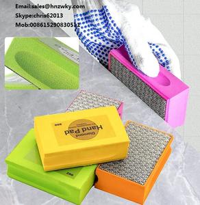 Tamponi per lucidatura a mano elettrolitici diamantati da 95*55mm tamponi per lucidatura in marmo tamponi per mani in granito lucidatura del vetro - Product Image 2