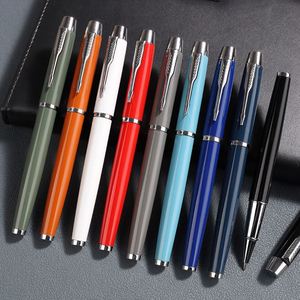 Stylo bille métallique de luxe, gravure de logo personnalisée, cadeau publicitaire, largeur d'écriture 1,0 mm, vente en gros de stylos - Product Image 2
