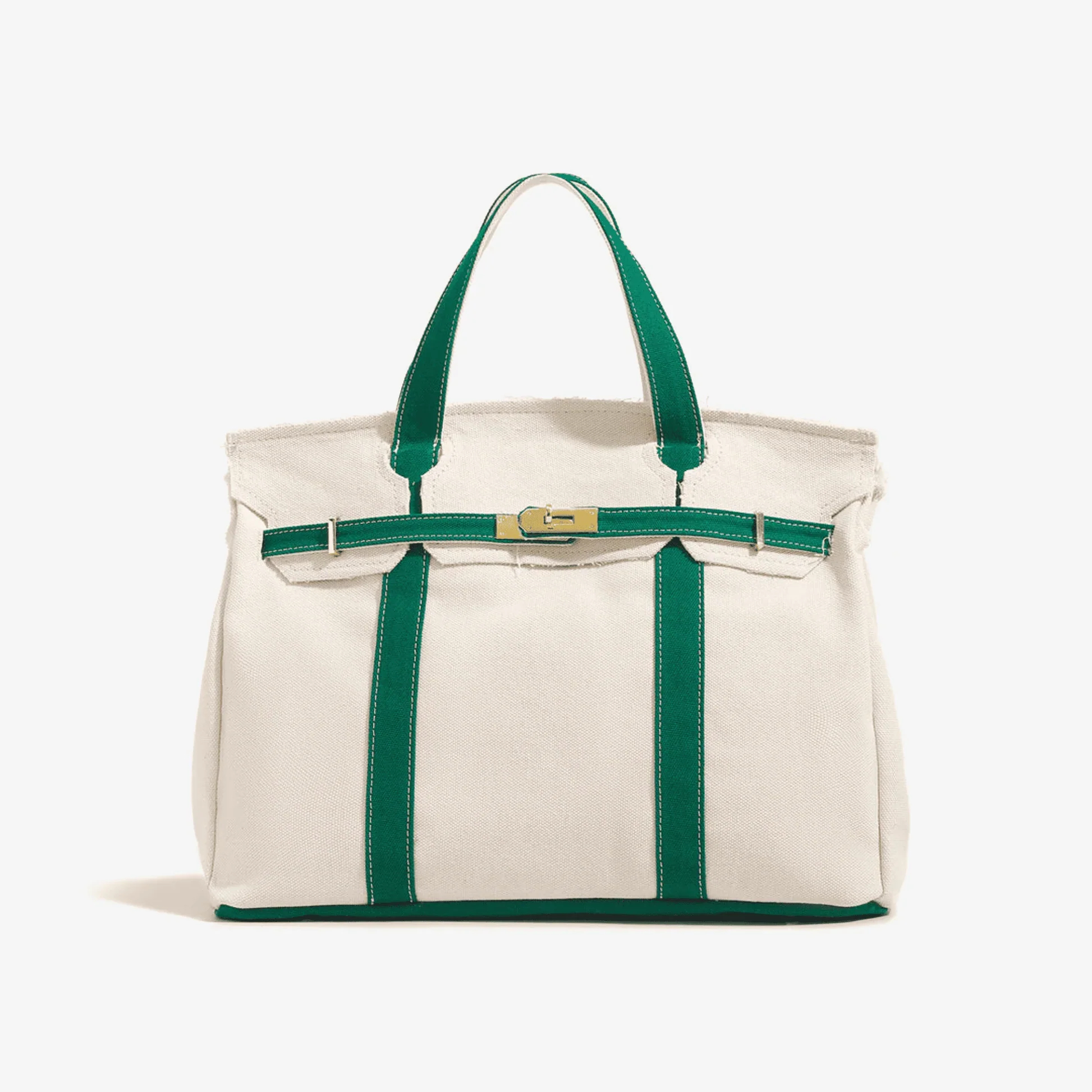 Sac fourre-tout de luxe vert