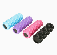 Rouleau de massage en mousse EVA BSW Yoga 32 cm pour la relaxation musculaire profonde unisexe