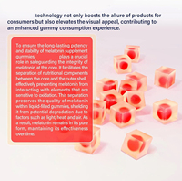 Gummies de mélatonine à marque privée OEM pour le sommeil des adultes – Compléments de mélatonine