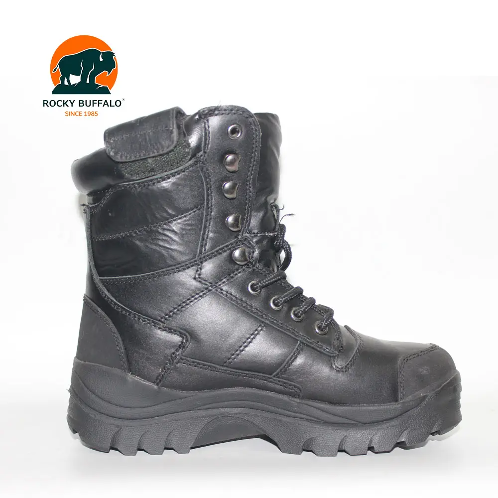 Rocky Buffalo Botas DE TRABAJO PU Zapatos de seguridad con punta en pico Botas de alta calidad