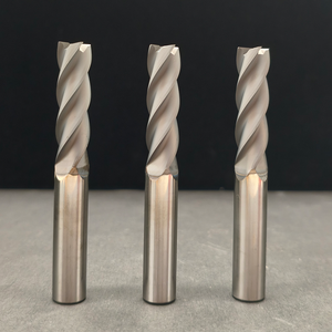 Fresa de carburo sólido con recubrimiento de diamante OEM ODM personalizada, cortador de diamante CVD para grafito, herramientas de corte CNC para maquinaria de grafito - Product Image 2