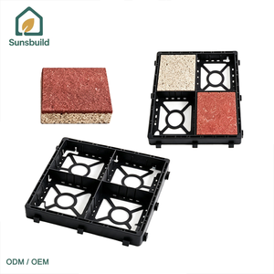 Sunsbuild - Sistema de Soporte para Pavimento de HDPE de Alta Resistencia, Directo de Fábrica, Alta Resistencia a la Compresión, Alta Tenacidad, Color Negro - Product Image 1