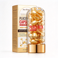 OEM ODM Personnalisé Boseine Placenta Essence Capsule Anti-rides Raffermissant Hydratant Réduit les ridules Sérum Visage Marque Privée